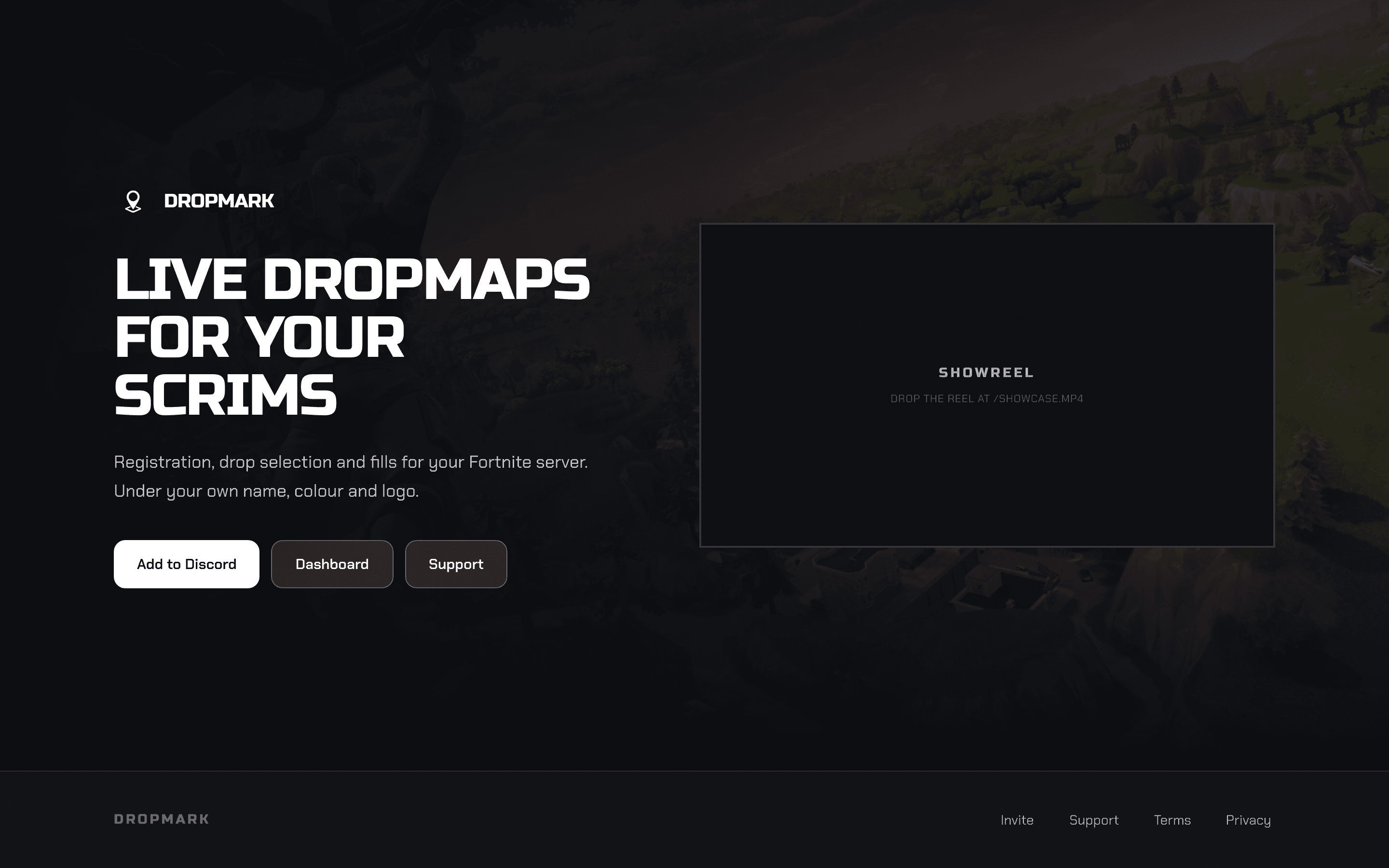 Screenshot of Dropmark